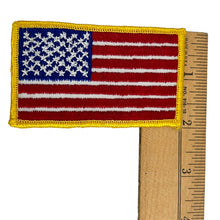 Load image into Gallery viewer, Vintage American Flag USA Patriotic Souvenir Sew On Embroidered Patch Badge

