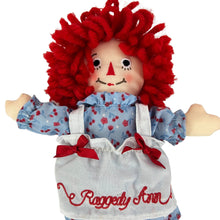 Load image into Gallery viewer, Raggedy Ann Doll Handmade by Aurora 9&quot;
