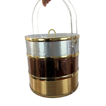 Load image into Gallery viewer, Vintage MCM Ice Bucket with Acrylic Handle
