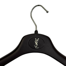 Load image into Gallery viewer, Yves Saint Laurent Clothes Hanger Sturdy Plastic Metal Hook Gold Logo Made Italy

