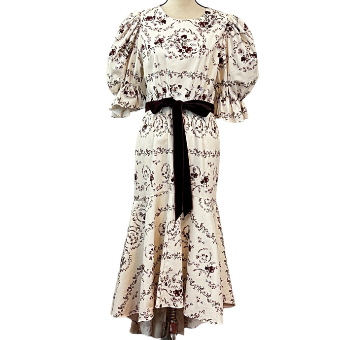 Antonio Melani x Nicola Bathie Emilia Floral Print Faille Dress Size: 12