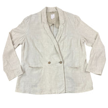 Load image into Gallery viewer, Womens Lauren Conrad Linen Blend Blazer Size XXL 
