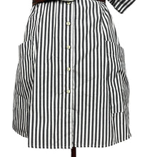 Load image into Gallery viewer, Stripped Shirt Dress with Pockets Size Medium 
