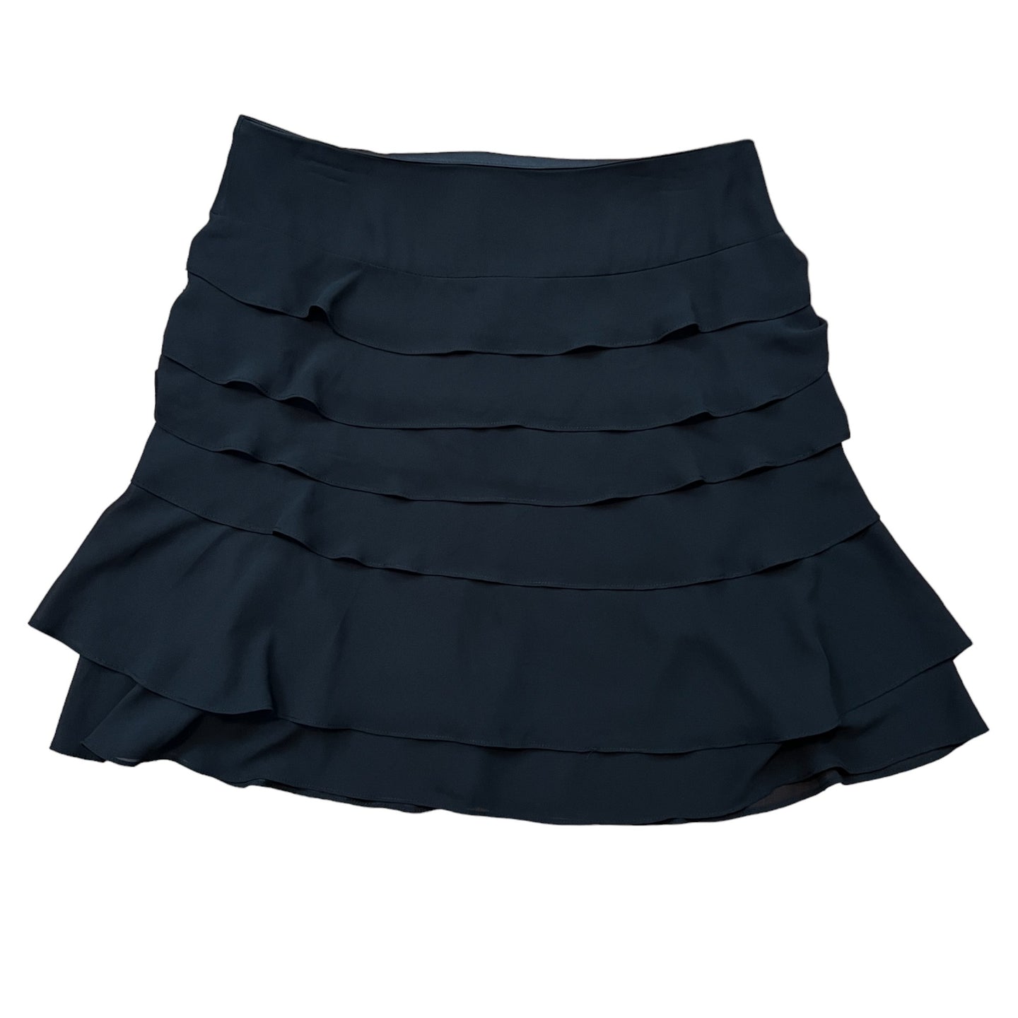 Black Chiffon Ruffle Skirt Size 10