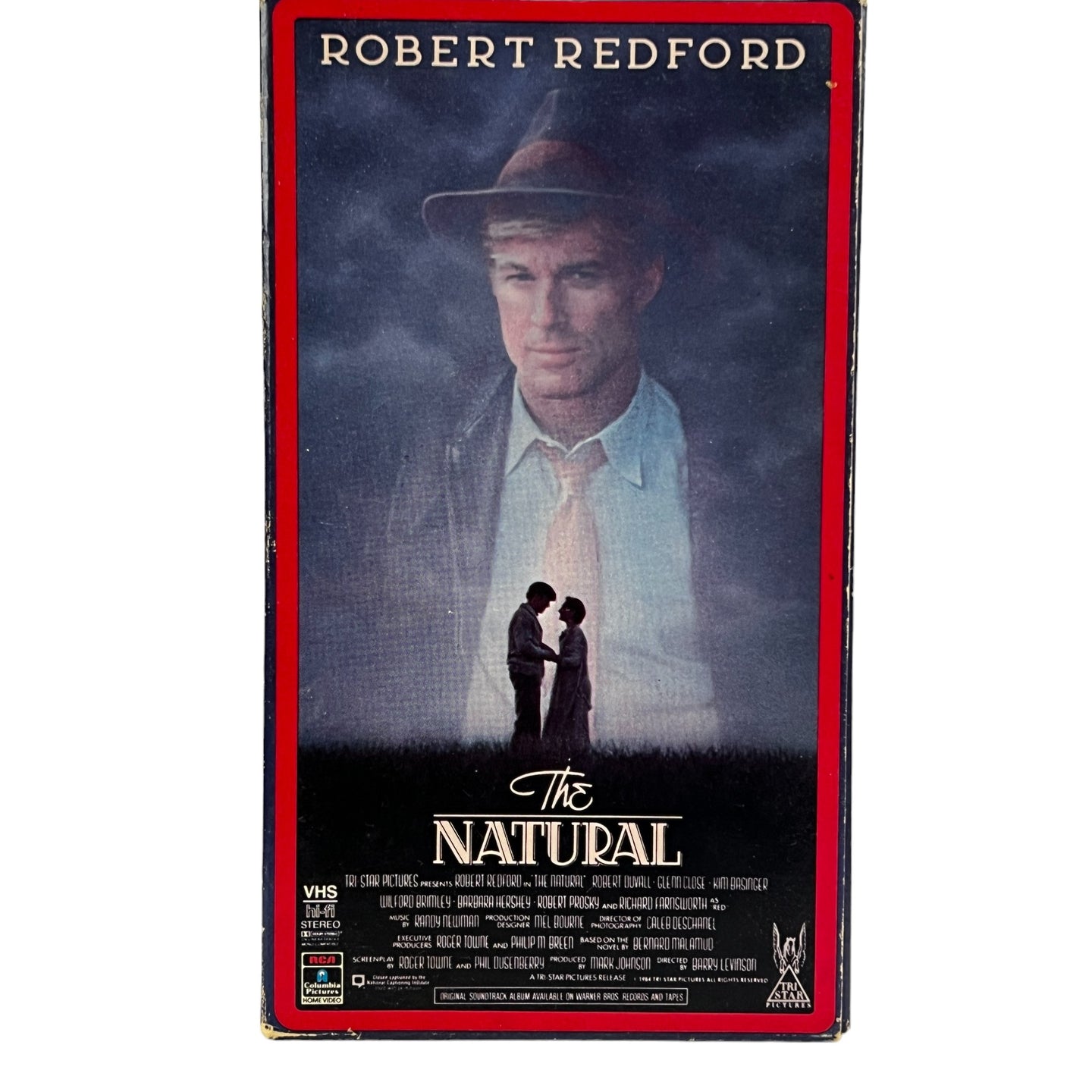 The Natural Robert Redford VHS