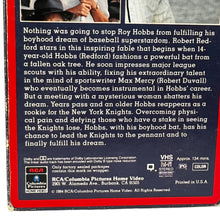 Load image into Gallery viewer, The Natural Robert Redford VHS
