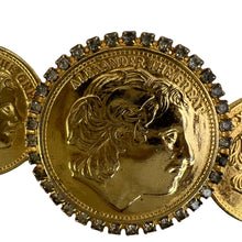 Load image into Gallery viewer, Alexander the Great Gold Coin Brooch 3&quot; 
