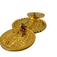 Load image into Gallery viewer, Alexander the Great Gold Coin Brooch 3&quot; 
