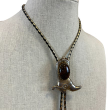 Load image into Gallery viewer, Vintage Cowboy Boot Bolo Tie 21&quot;
