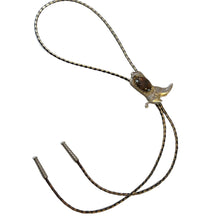 Load image into Gallery viewer, Vintage Cowboy Boot Bolo Tie 21&quot;
