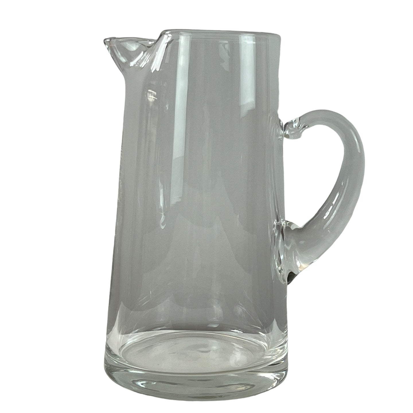 Dimple Beverage Juice Martini Pitcher Clear Glass 9