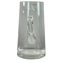 Load image into Gallery viewer, Dimple Beverage Juice Martini Pitcher Clear Glass 9&quot;
