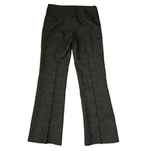 Load image into Gallery viewer, Vintage La Belle Jeans Couture Black Pant Suit Leaf Print Size 1&quot;

