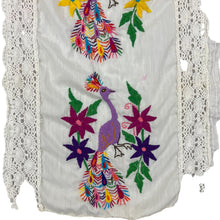 Load image into Gallery viewer, Mexican Maxi Dress with Embroidered Front Panel 
