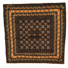 Load image into Gallery viewer, Vintage Dumont 60s Square Brown Scarf 25.5&#39; x 25.5&quot;
