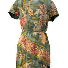 Load image into Gallery viewer, Sheri Martin New York Casual Floral Dress Short Sleeves Size 12&quot;
