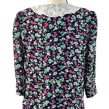 Load image into Gallery viewer, Vintage  Liz Roberts by Mary Ann Lamonte Dress Floral Dress 
