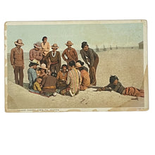 Load image into Gallery viewer, Antique Navajo Indians Gambling Arizona Playing Cards Post Cards

