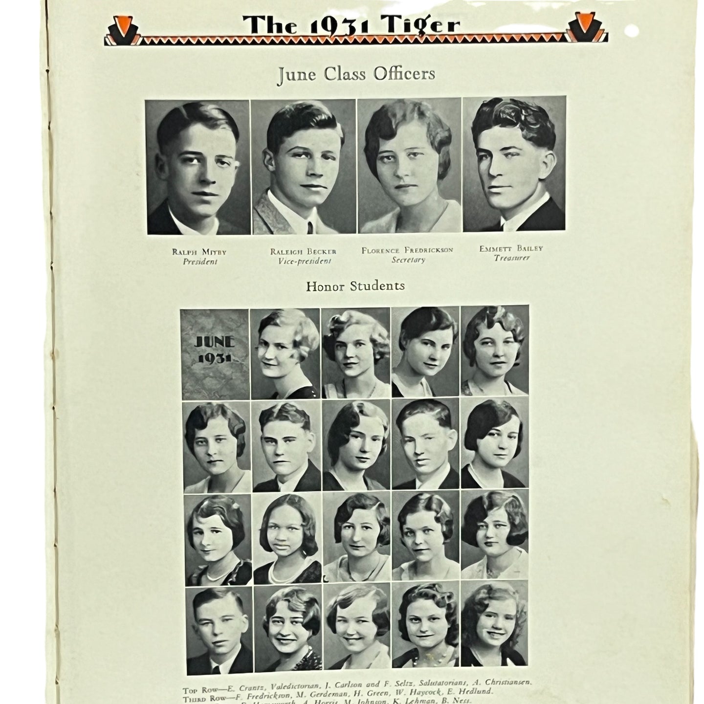 The Senior Class South High School 1931 Yearbook Minneapolis Minnesota