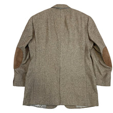 Load image into Gallery viewer, Vintage Pure Virgin Wool Herringbone Tweed Sport Coat Size XL
