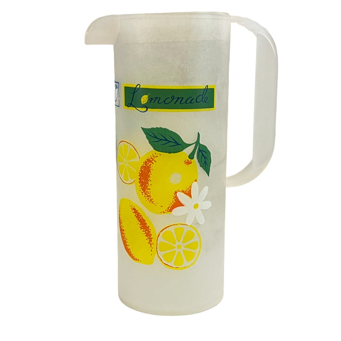 Vintage Retro 70's Lemonade Plastic Pitcher 10