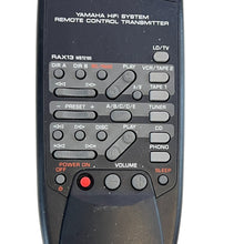 Load image into Gallery viewer, Genuine Yamaha HiFi System Remote Control Transmitter RAX13 WB72
