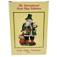 Load image into Gallery viewer, The International Santa Claus Collection Irish Father Christmas Ireland Figurine 1995 4.5&quot;
