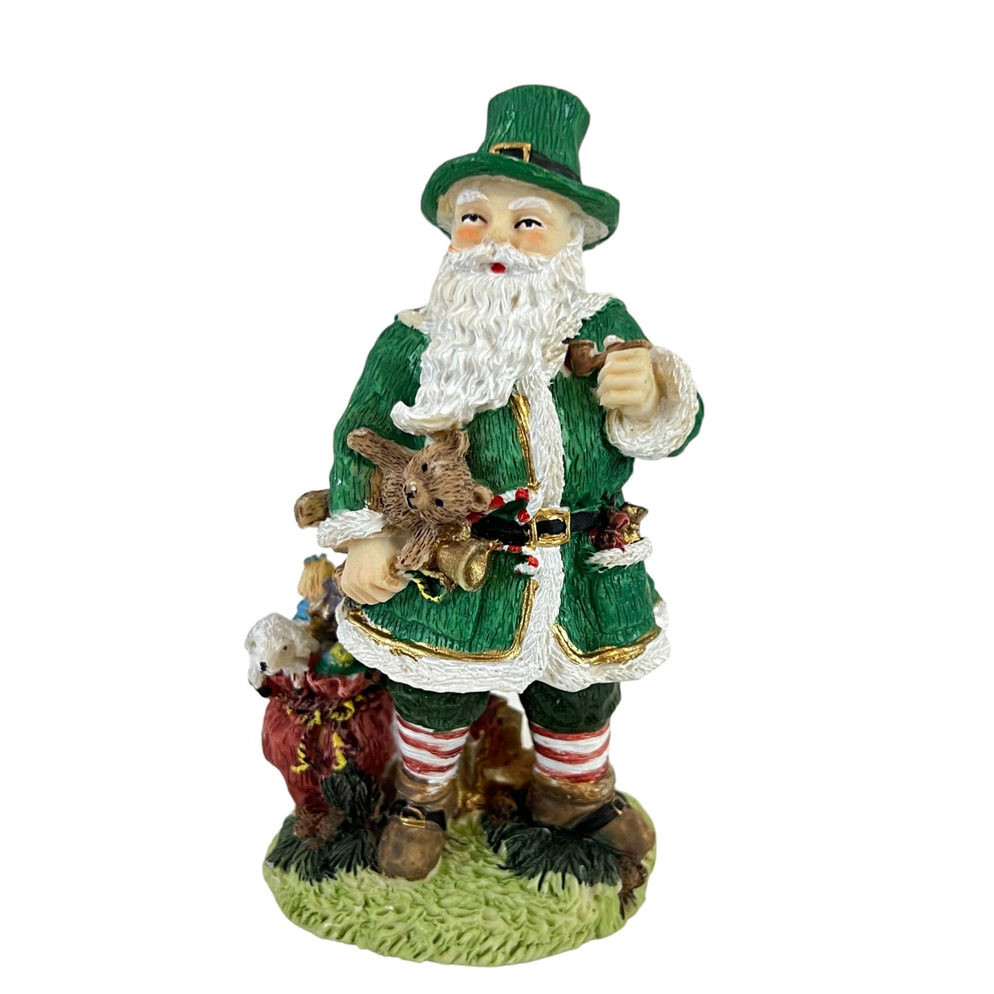 The International Santa Claus Collection Irish Father Christmas Ireland Figurine 1995 4.5