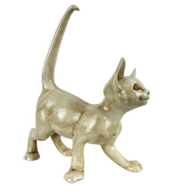 Load image into Gallery viewer, Anthony Freeman McFarlin Smiling Cat Pottery Figurine Vintage MCM 9 3/4&quot;
