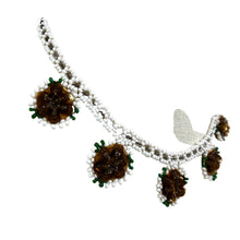 Load image into Gallery viewer, Vintage Native American Flower Style Beaded Necklace
