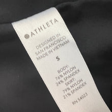 Load image into Gallery viewer, Athleta Small AGame 2 in 1 Crop Black Skirt
