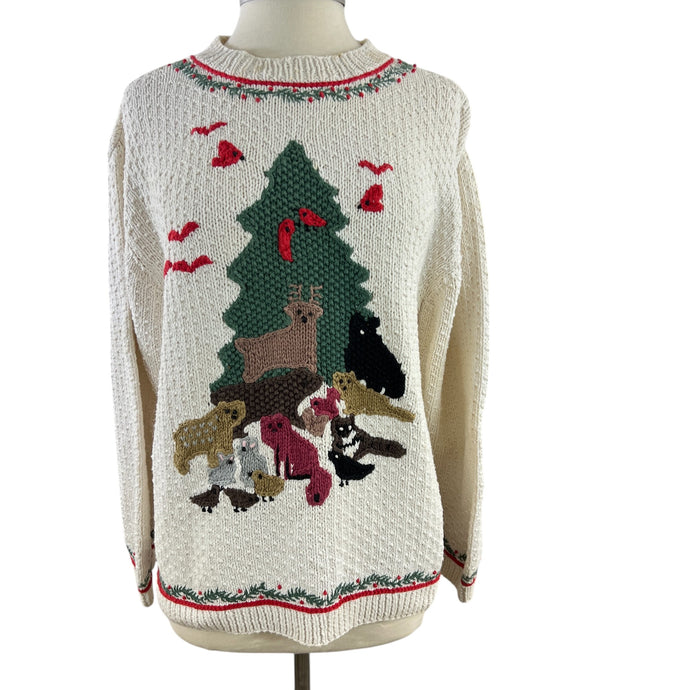 Vintage Orvis Christmas Sweater Size 14/16