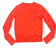 Load image into Gallery viewer, J.Crew Orange Merino Wool Cardigan Size XS
