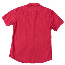 Load image into Gallery viewer, Levi&#39;s Red Standard Fit Short Sleeve Button-Up Shirt Size M
