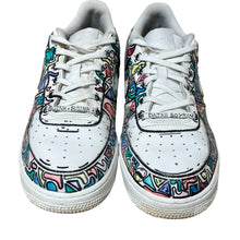 Load image into Gallery viewer, Custom Nike Air Force Ones Size 7 Youth Unisex
