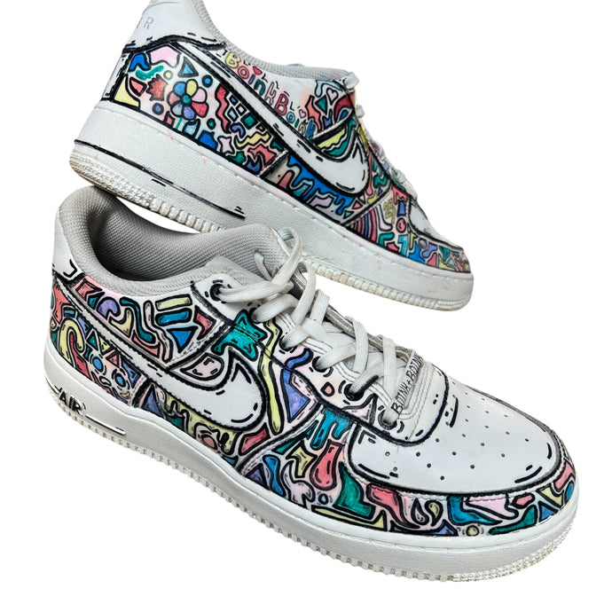 Custom Nike Air Force Ones Size 7 Youth Unisex