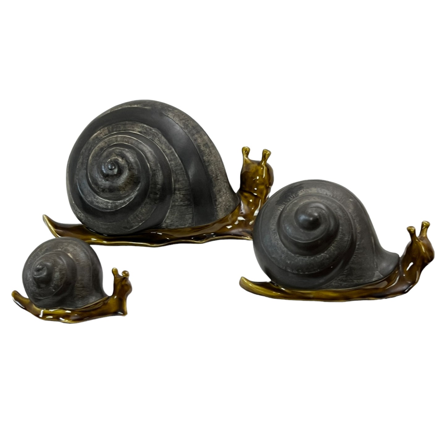 Anthony Freeman McFarlin Happy Snail California Art Pottery Signed Mid Century Figurine Vintage