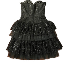 Load image into Gallery viewer, y2k Betsey Johnson Black Strapless Dress Size 6
