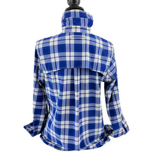 Load image into Gallery viewer, Duluth Sidewinder Blue Plaid Long Sleeve Shirt Size Medium
