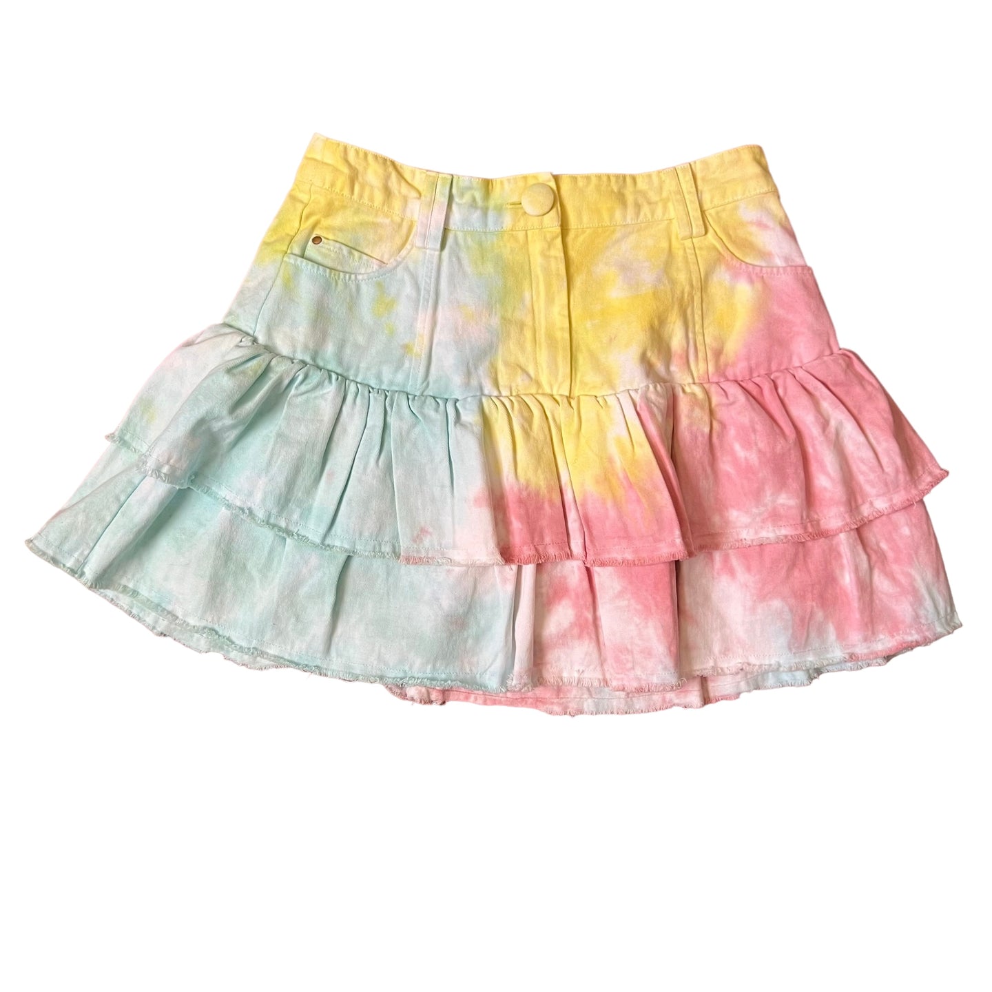 Free People Love Shack Fancy Landen mini Skirt Size 4