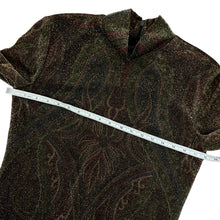 Load image into Gallery viewer, Vintage Linda Allard Ellen Tracy Long Sleeve Knit Turtleneck Glitter Dress
