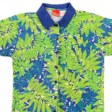 Load image into Gallery viewer, Vintage Palm Pattern Golf Shirt and Shorts Set
