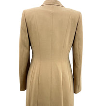 Load image into Gallery viewer, Albert Nipon Camel Jacket and Belted Sweath Dress Size 6
