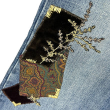 Load image into Gallery viewer, Ralph Lauren Patchwork Denim Jeans Size 4 Waist 28
