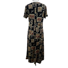 Load image into Gallery viewer, Vintage Safari Animals Maxi Dress Size Petite Medium
