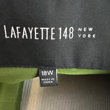 Load image into Gallery viewer, Lafayette 148 Green Wool Jacket Size 18W
