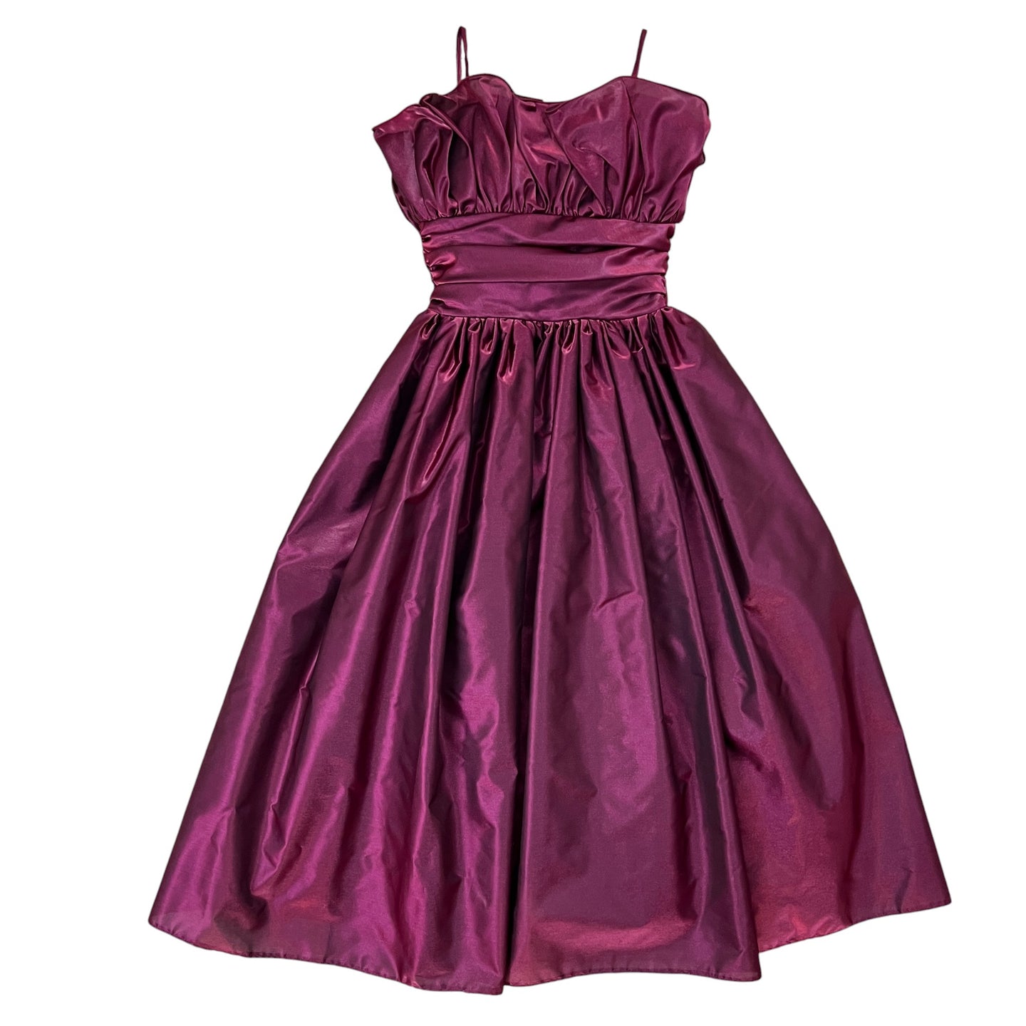 80s Formal Dress with Bow on Back Size XS/Small