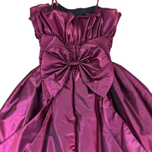 Load image into Gallery viewer, 80s Formal Dress with Bow on Back Size XS/Small
