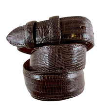 Load image into Gallery viewer, Vintage Lizard belt Size 34
