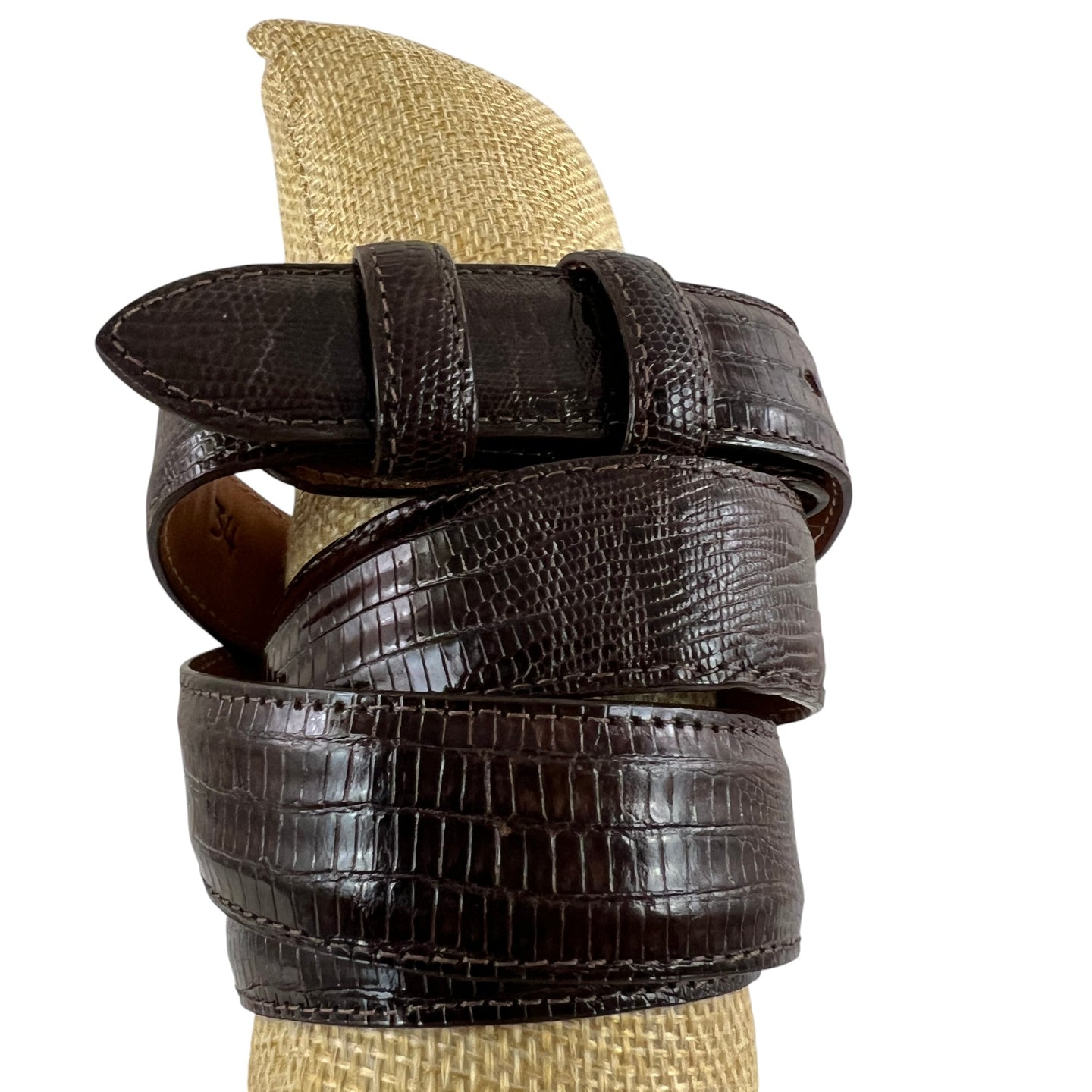 Vintage Lizard belt Size 34